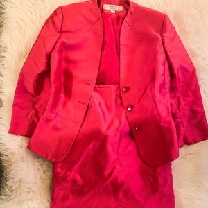 Tahari Suit - Hot Pink